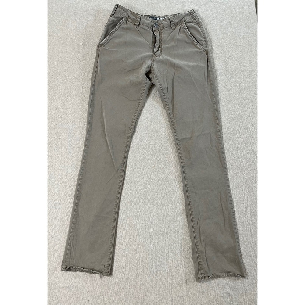 BKE Pants Jake Straight Men's 29(28) Khaki Chino Pants Beige Stretch‎